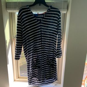 Blue Curl Beachwave Beach Cover Up